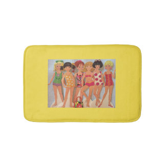 Tapis De Bain Plage Papier Poupée de bain Mat