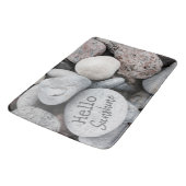 Tapis De Bain Plage Pebble Nature Photo Inspiration (Angle)