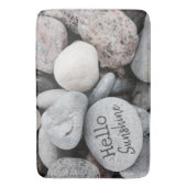 Tapis De Bain Plage Pebble Nature Photo Inspiration (devant Vertical)