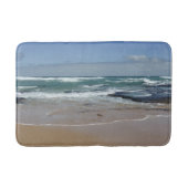 Tapis De Bain Plage Seashore Mémoire Mousse Mat Bain (Devant)