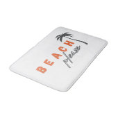 Tapis De Bain plage s'il vous plaît. palmier. Bath Mat moderne (Angle)