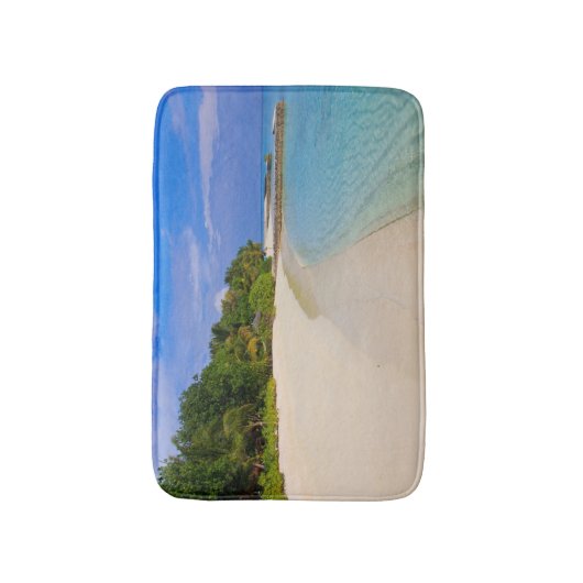 Tapis De Bain Plage tropicale à thème (Devant (Vertical))