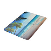 Tapis De Bain Plage tropicale de paradis (Angle)
