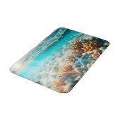 Tapis De Bain Plage tropicale Poisson étoile Coquillages Océan S (Angle)