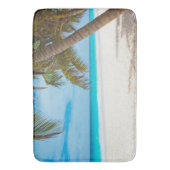 Tapis De Bain Plage tropicale, Sable, Océan, Palm Tree Fun Summe (devant Vertical)