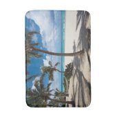 Tapis De Bain Plages tropicales | Anguilla Beach, Palm Tree (Devant (Vertical))