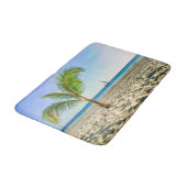Tapis De Bain Plages tropicales | Bateau, Palmier, Aruba (Angle)