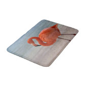 Tapis De Bain Plages tropicales | Flamant rose des Caraïbes, Aru (Angle)