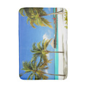 Tapis De Bain Plages tropicales | Île et lagon, Maldives (Devant (Vertical))