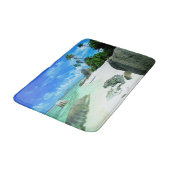 Tapis De Bain Plages tropicales | L'île de La Digue (Angle)