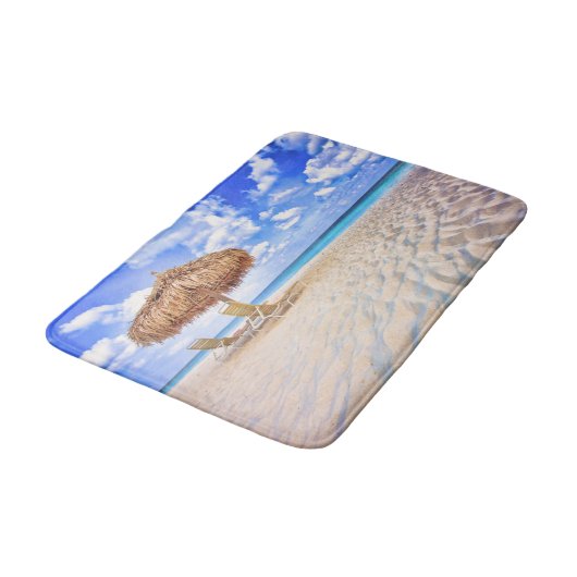 Tapis De Bain Plages tropicales | Plage de sable d'Aruba (Angle)