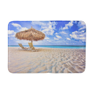 Tapis De Bain Plages tropicales Plage de sable d'Aruba