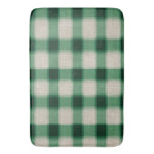 Tapis De Bain Plaid à la crème verte (devant Vertical)