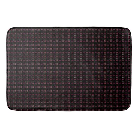 Tapis De Bain Plaid au chocolat (Devant)