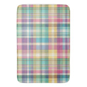 Tapis De Bain Plaid au printemps/Pâques/tartan (devant Vertical)