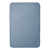 Tapis De Bain Plaid bleu (devant Vertical)