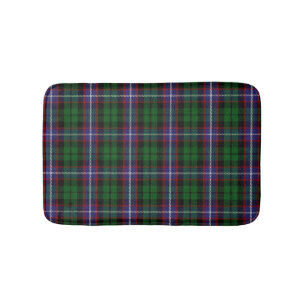 Tapis De Bain Plaid de tartan écossais de Russell de clan