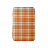 Tapis De Bain Plaid orange (Devant (Vertical))