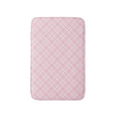 Tapis De Bain Plaid rose-clair (Devant (Vertical))