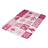 Tapis De Bain Plaid scandinave (Angle)