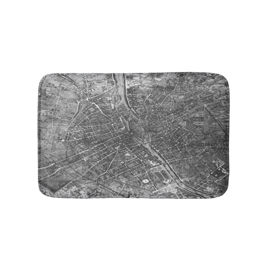 Tapis De Bain Plan de Paris, connu sous le nom de 'Plan de (Devant)