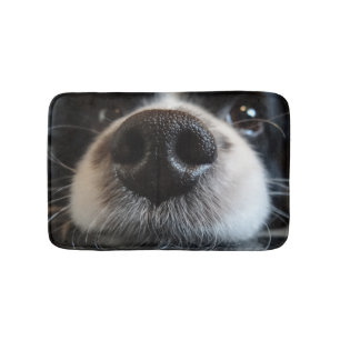 Tapis De Bain Plan rapproché mignon de nez de border collie