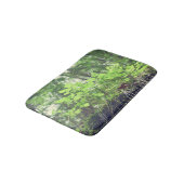 Tapis De Bain Plancher forestier Vert Plantes Nature (Angle)