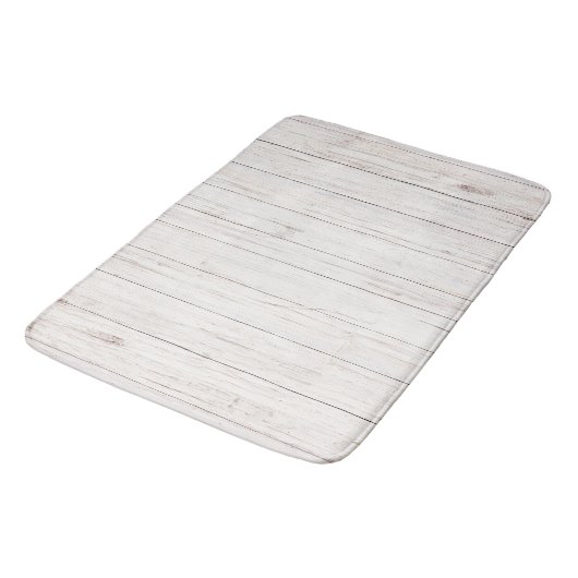 Tapis De Bain planches en bois (Angle)