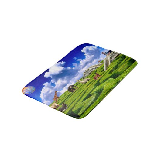 Tapis De Bain Planète animale (Angle)