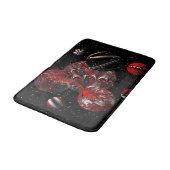 Tapis De Bain Planète rouge (Angle)