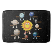 Tapis De Bain Planètes et système solaire (Devant)