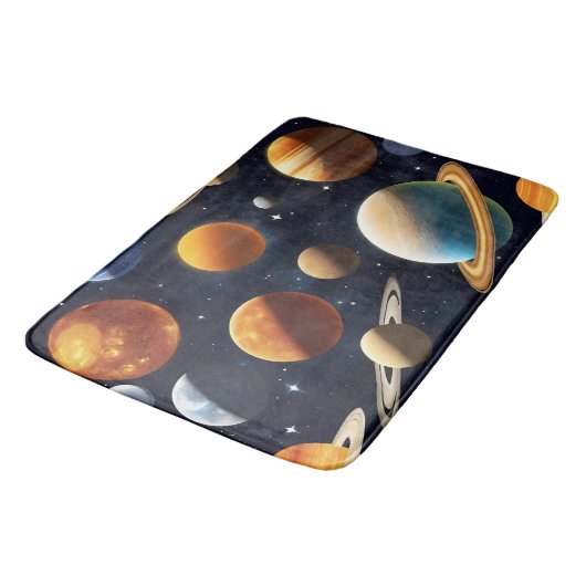 Tapis De Bain Planètes spatiales 2 (Angle)