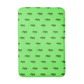 Tapis De Bain Plante Cactus sur vert clair (Devant (Vertical))