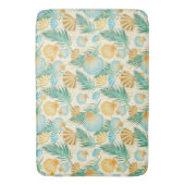 TAPIS DE BAIN PLANTES TROPICAUX D'ÉTÉ ET BATEAUX (devant Vertical)