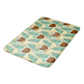 TAPIS DE BAIN PLANTES TROPICAUX ET FLEURS D'ÉTÉ (Angle)