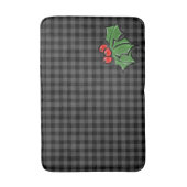 Tapis De Bain Plaqué gris foncé avec des ressorts creux (Devant (Vertical))