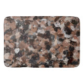 Tapis De Bain Plaques de peinture noire, Brown et grise (Devant)