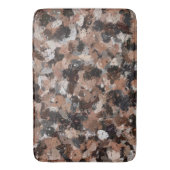 Tapis De Bain Plaques de peinture noire, Brown et grise (devant Vertical)