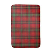 Tapis De Bain Plaques douillettes rouge noir vert (Devant (Vertical))