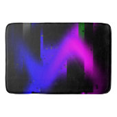 Tapis De Bain Plasma noir brillant (Devant)