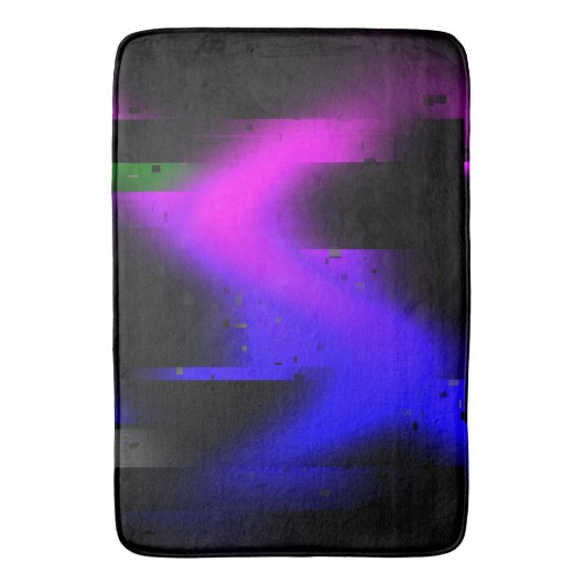 Tapis De Bain Plasma noir brillant (devant Vertical)