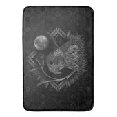 Tapis De Bain Pleine lune de faucon (devant Vertical)
