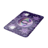 Tapis De Bain Pluie violette Fairy Bain Mat (Angle)