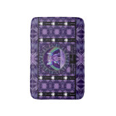 Tapis De Bain Pluie violette Fée (Devant (Vertical))