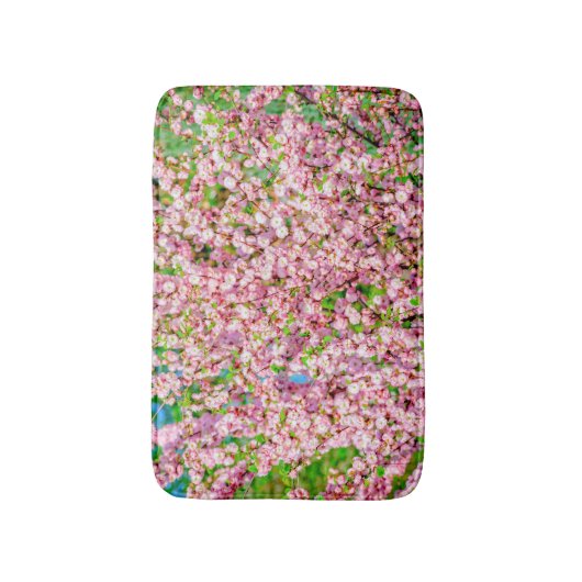 Tapis De Bain Plum à fleurs (Devant (Vertical))