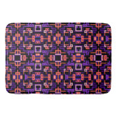 Tapis De Bain Plum mûr et bulle motif rose (Devant)