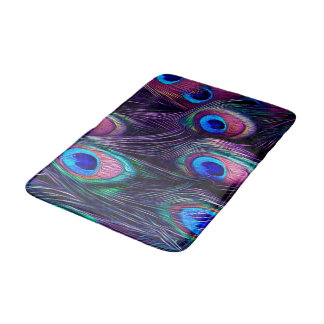 Tapis De Bain Plume de paon