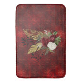 Tapis De Bain Plumes d'or et goth Rose inspirés (devant Vertical)