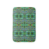 Tapis De Bain Plumes Peacock de bain (Devant (Vertical))