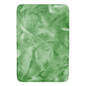 Tapis De Bain Plumes vertes (devant Vertical)